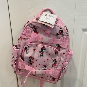 Pottery Barn Kids Mackenzie pink Disney Minnie Mouse backpack and tumbler